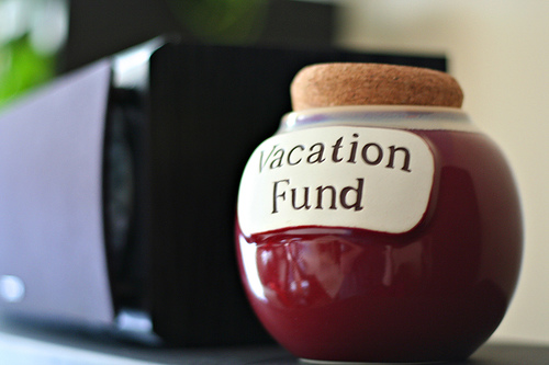 Travel and Vacation Fund Jar