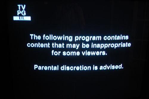 Television Disclaimer