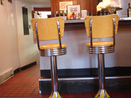 Chairs at Henry’s Diner, Burlington