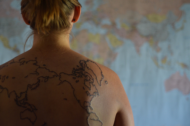Tattoos and travel seem to be
