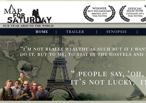 A Map for Saturday - Website Screenshot