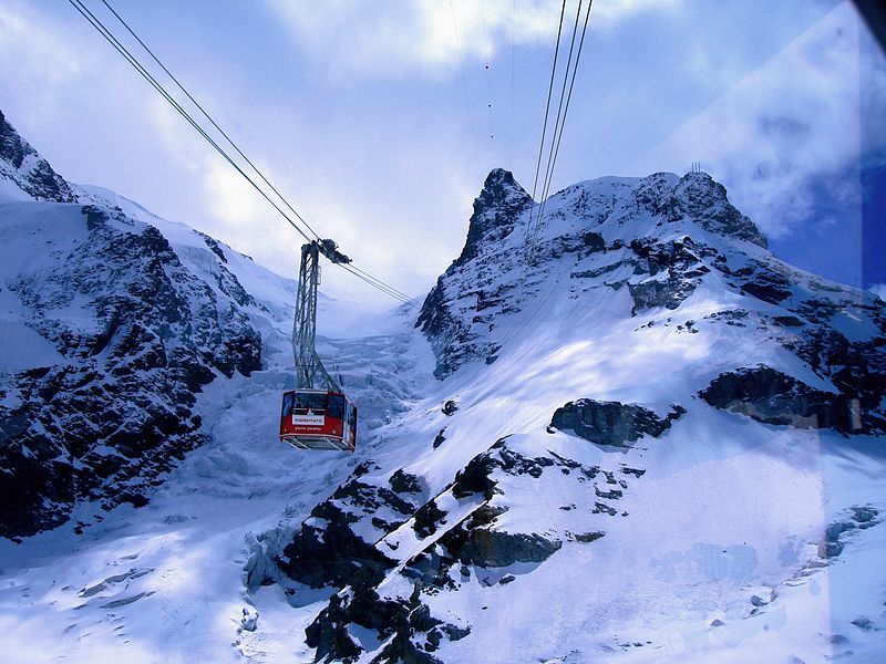 Klein Matterhorn Cable Car, Switzerland