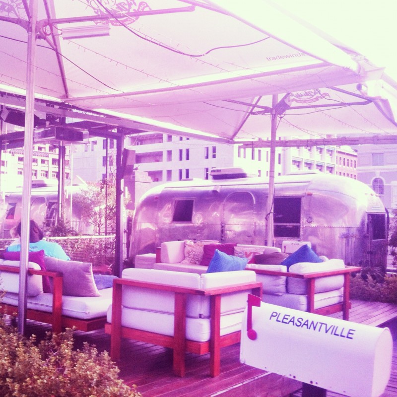 Airstream Trailer on the Rooftop of The Grand Daddy Hotel, Cape Town, South Africa Airstream Trailer on the Rooftop of The Grand Daddy Hotel, Cape Town, South Africa