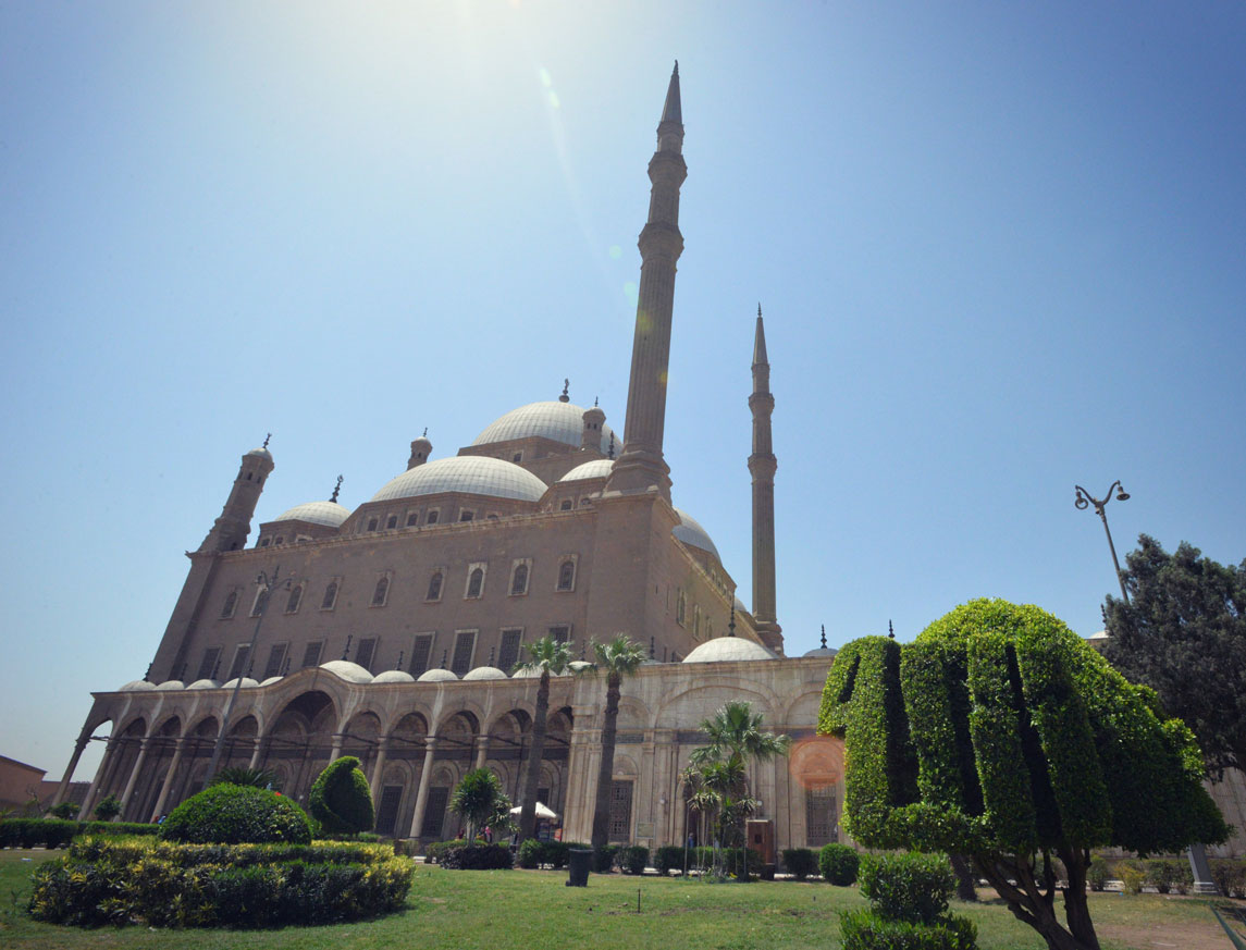The Alabaster Mosque (Mosque of Muhammad Ali) in Cairo, Egypt