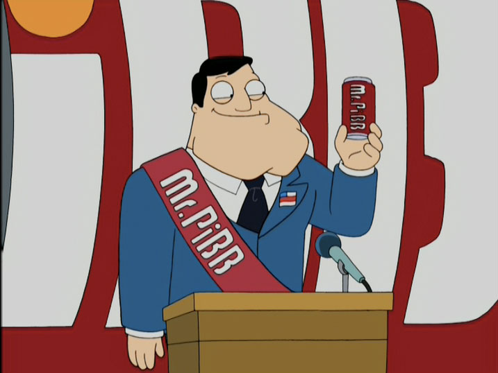 Mr. Pibb on 'American Dad'