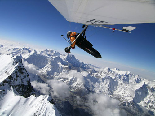Angelo d’Arrigo - Hang Gliding Over Mount Everest