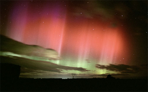 Aurora Australis (”Southern Lights”)