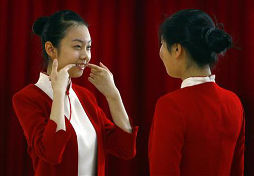 Smiling Girls of the Beijing Olympics