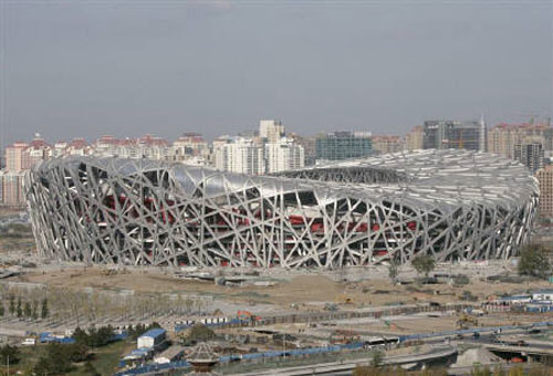 China\'s National Olympic Stadium in Beijing