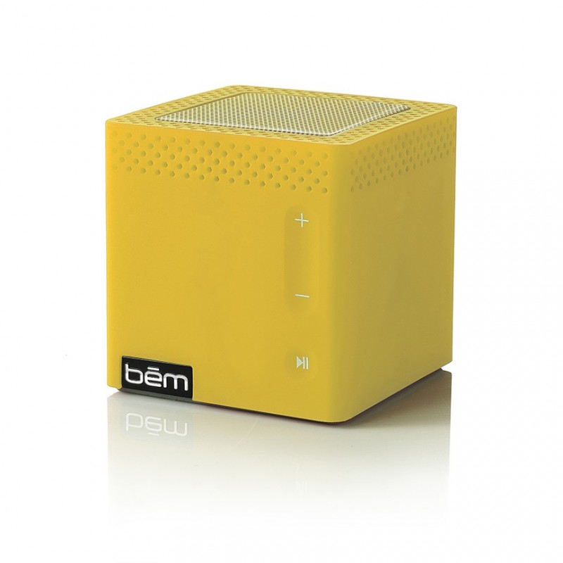 bÄ“m wireless: mobile speaker (yellow)