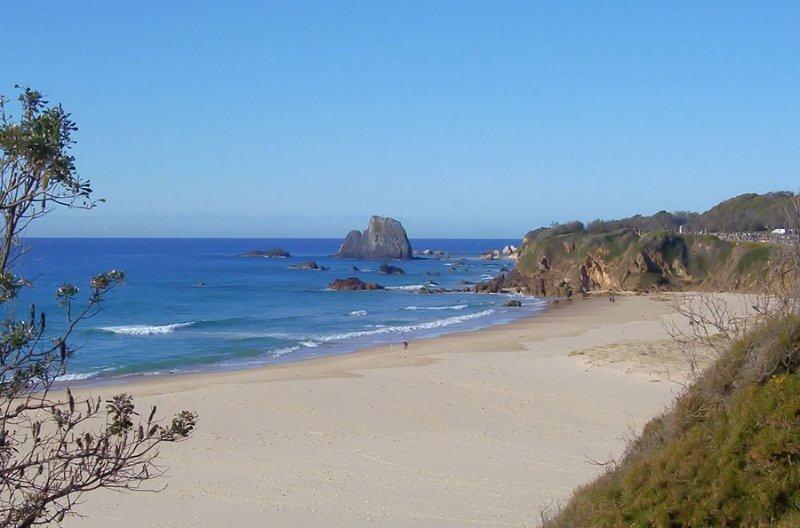 Beach View at the Narooma Oyster Festival, New South Wales Beach View at the Narooma Oyster Festival, New South Wales