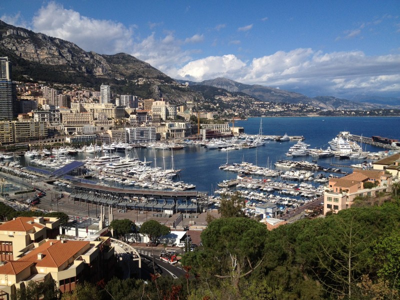 Boats in Monaco Harbor