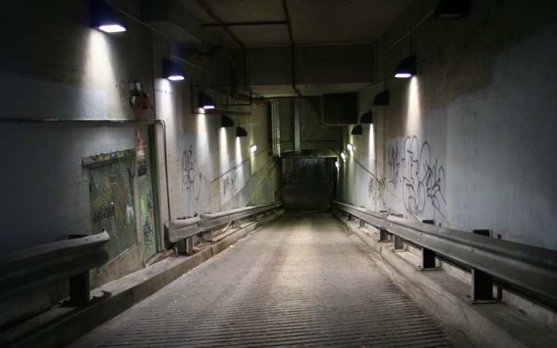 Sketchy Car Park in Sydney, Australia Sketchy Car Park in Sydney, Australia