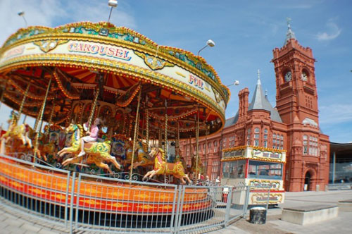 Cardiff Bay Carousel