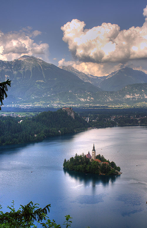 Castle in Bled, Slovenia