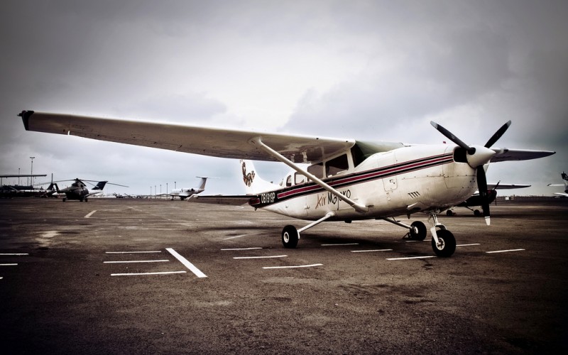 Cessna 206 Light Aircraft in Lima, Peru Cessna 206 Light Aircraft in Lima, Peru
