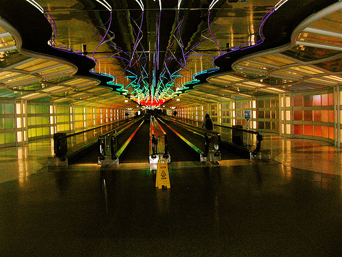 (Not the) Tunnel of Truth, O’Hare Airport