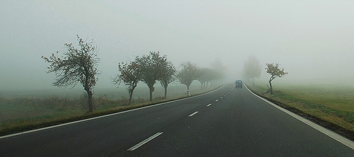 Country Road in Czech Republic