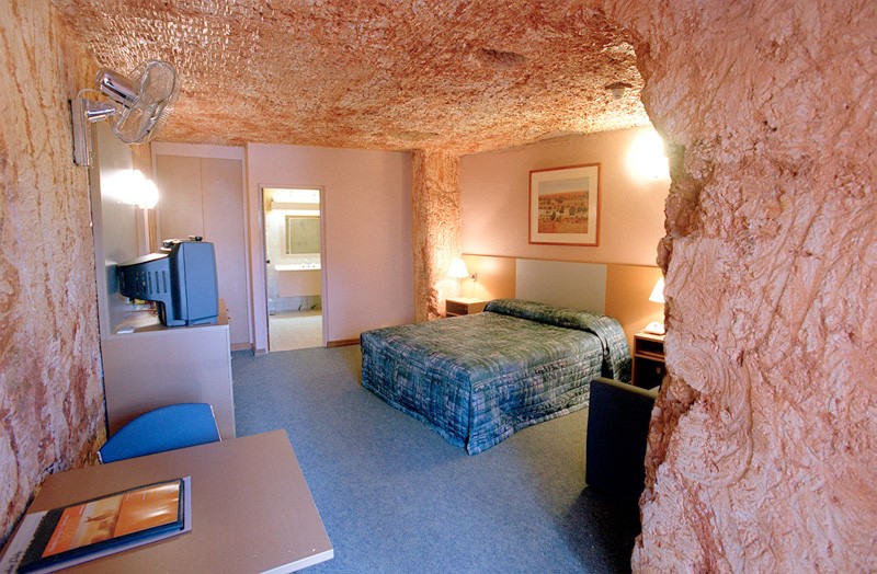 Desert Cave Hotel in Coober Pedy, South Australia