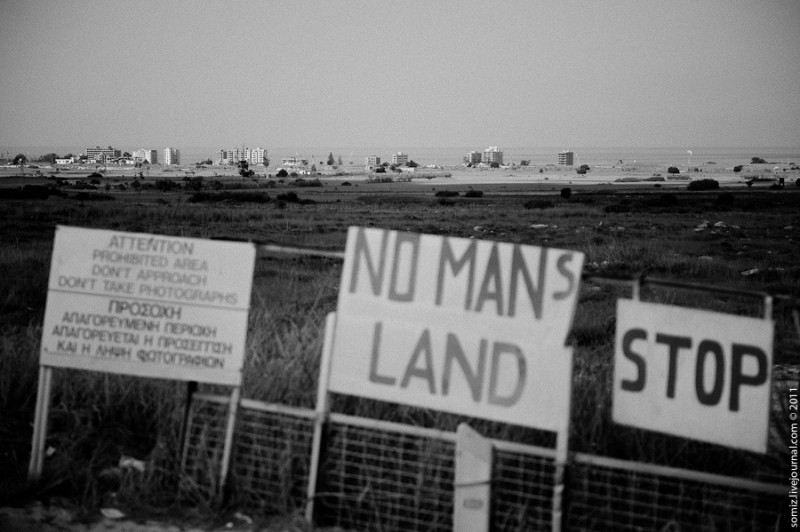 No Man's Land of Dherinia, Famagusta District, Cyprus No Man's Land of Dherinia, Famagusta District, Cyprus