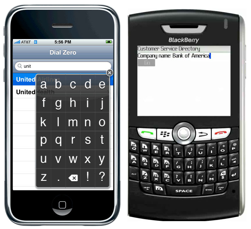 Dial Zero: Mobile App to Expedite Customer Service Calls