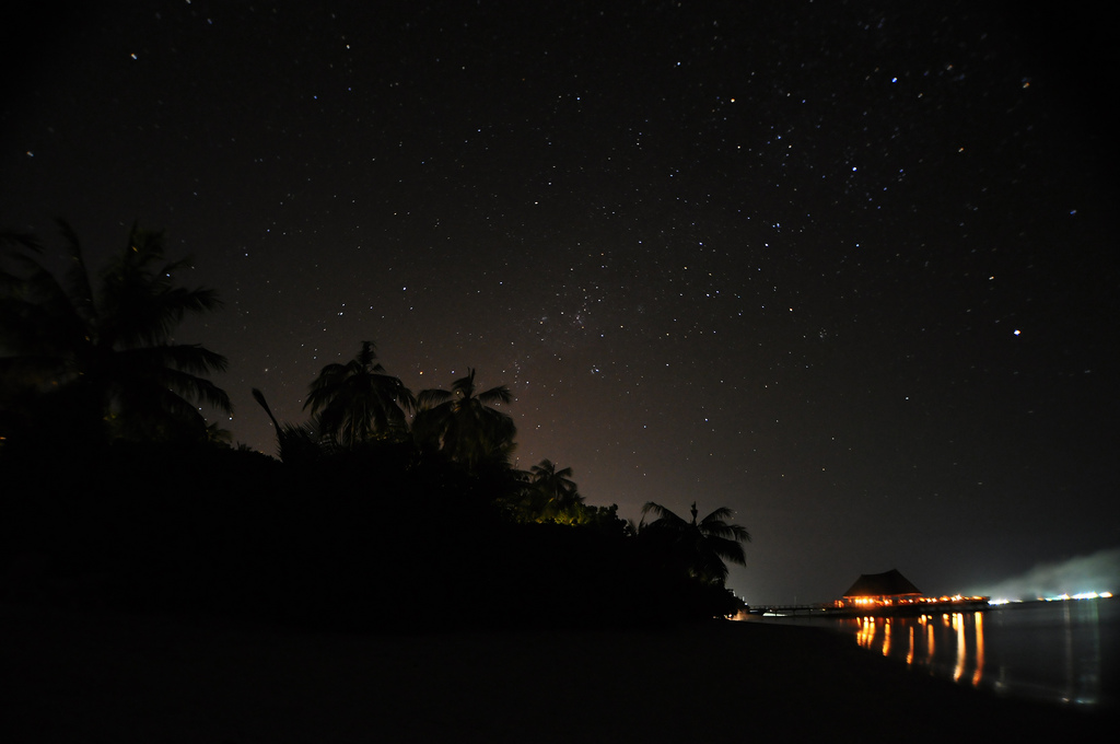 Earth Hour in Bandos Maldives