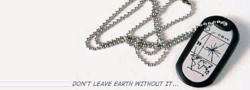 Location Earth Dog Tags