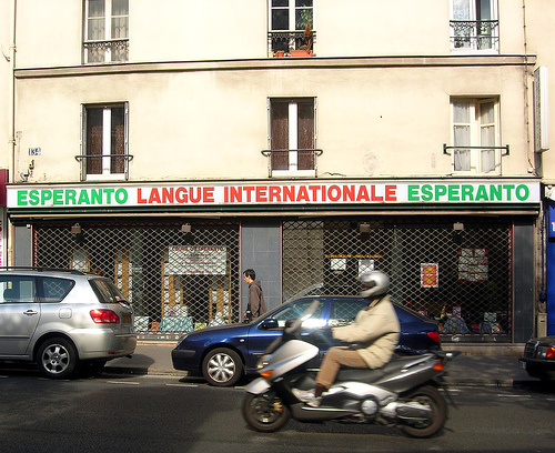 Esperanto Sign, Paris
