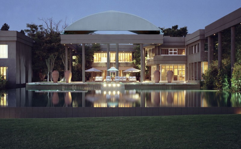 Pool at Saxon Hotel, Johannesburg, South Africa