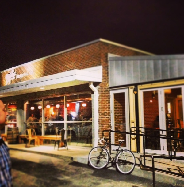 Trophy Brewing in downtown Raleigh