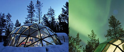 Glass Igloo, Finland