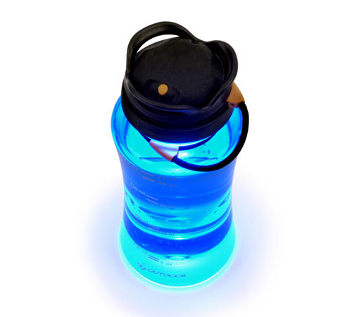 water bottle. Firefly Water Bottle Light