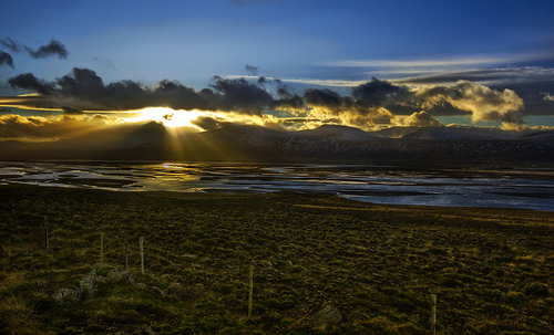 Fjord Sunset, Iceland
