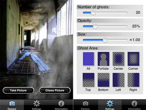 GhostCam iPhone Application GhostCam iPhone Application