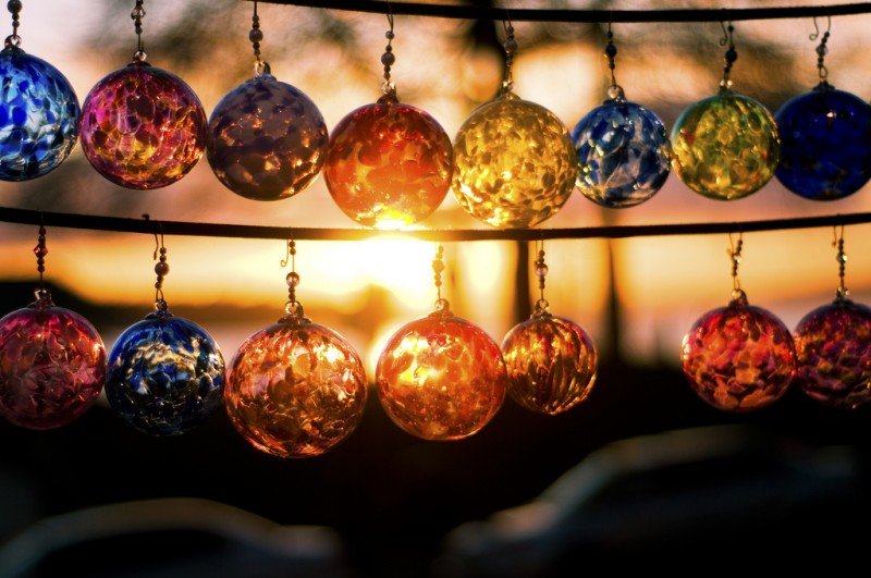 Glass Vendor in Pike Place, Seattle