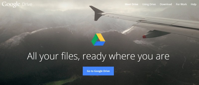 google-drive-homepage