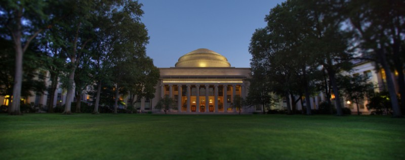 The Great Dome and Killian Court at MIT in Cambridge