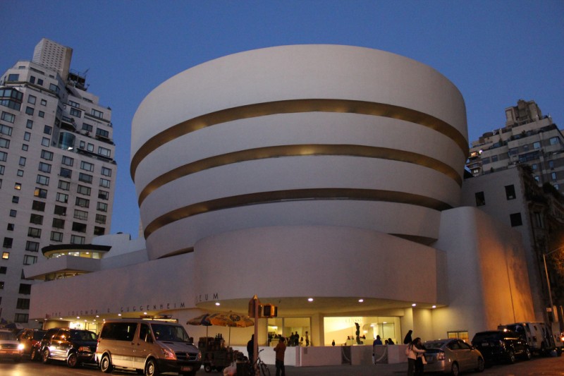 New York City's Guggenheim Museum (design by Frank Lloyd Wright)