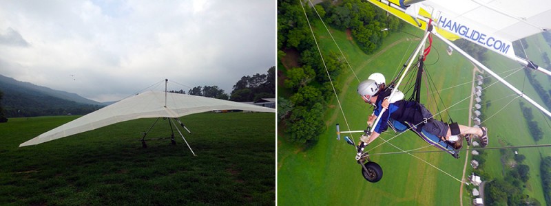 Hang Gliding at Lookout Mountain, Tennessee