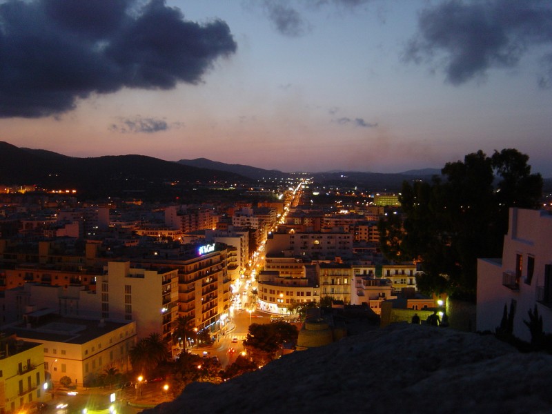 Evening in Ibiza