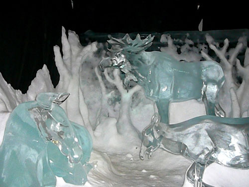 Ice Hotel Sculptures