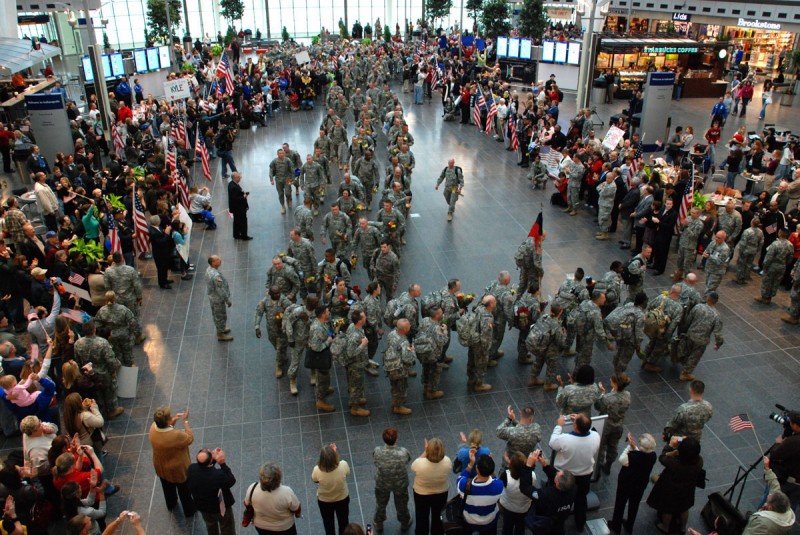 Indiana Army National Guard at Indianapolis Airport