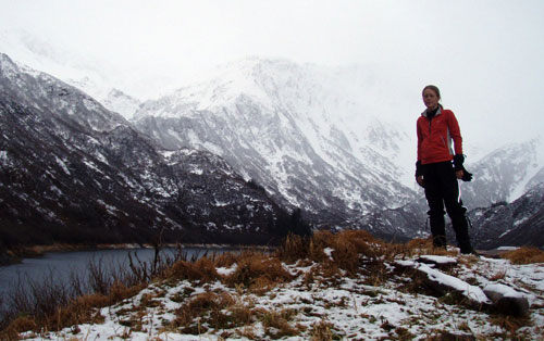 Jill Homer Biking Alaska’s Iditarod