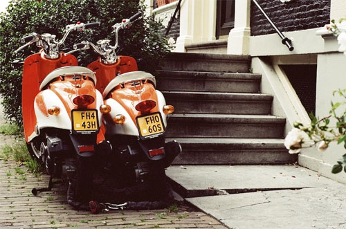 Motorcycles in Holland