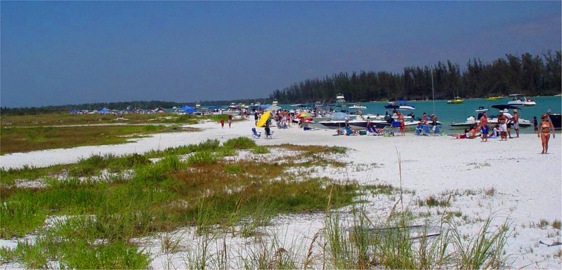 Beach at Keewaydin Island, Florida