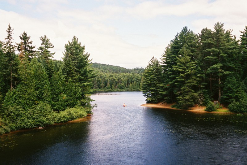 Le Fleuve in La Mauricie National Park, Quebec, Canada Le Fleuve in La Mauricie National Park, Quebec, Canada