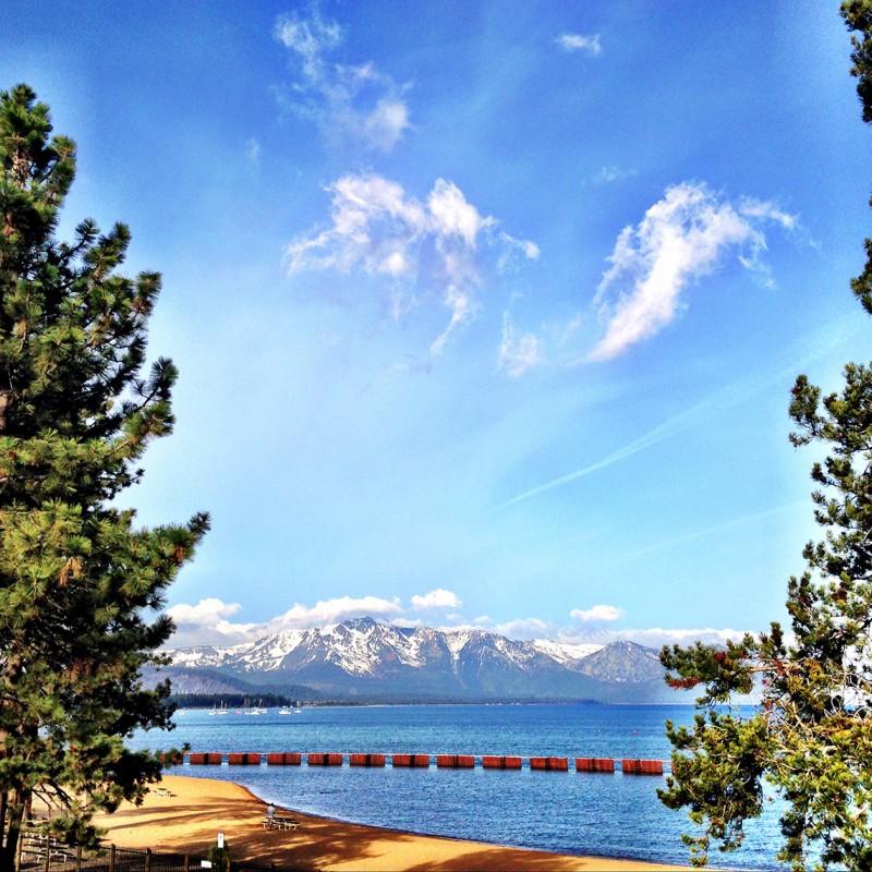 Lake View from Guestroom Balcony at The Landing Resort & Spa, Lake Tahoe, California