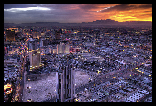 View from the Stratosphere, Las Vegas