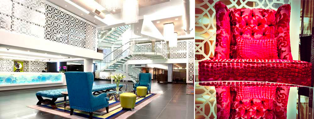 Lobby at DoubleTree by Hilton Hotel Cape Town - Upper Eastside, South Africa