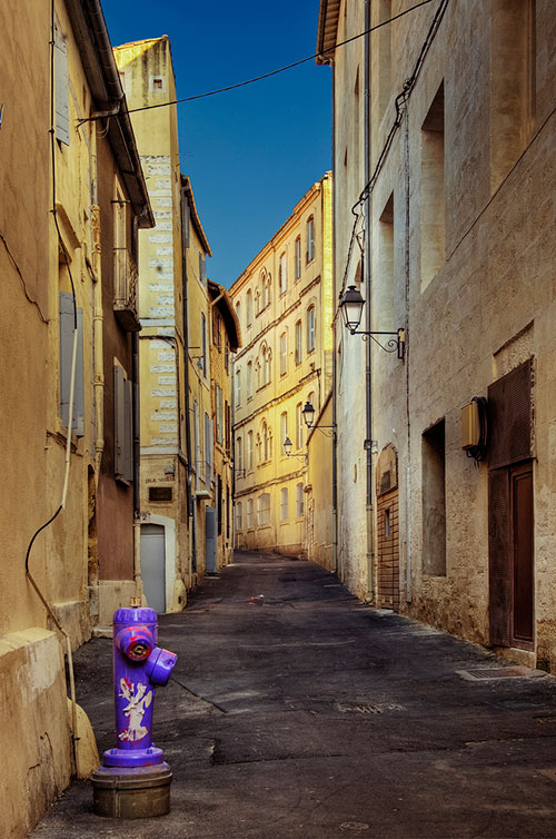 Lone Fire Hydrant, France